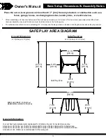 Предварительный просмотр 6 страницы Backyard Discovery Heavy Duty Durango Wooden Swing Set Owner'S Manual