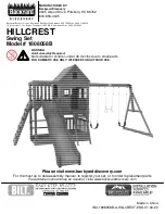 Предварительный просмотр 1 страницы Backyard Discovery HILLCREST Manual