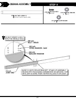 Предварительный просмотр 29 страницы Backyard Discovery Hillsdale Cabana 2102415 Owner'S Manual & Assembly Instructions