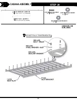 Предварительный просмотр 45 страницы Backyard Discovery Hillsdale Cabana 2102415 Owner'S Manual & Assembly Instructions