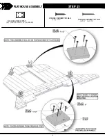 Предварительный просмотр 45 страницы Backyard Discovery LITTLE COUNTRY WORKSHOP Owner'S Manual