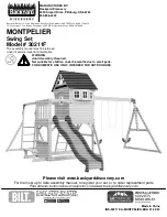 Preview for 1 page of Backyard Discovery MONTPELIER 30211F Owner'S Manual