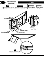 Предварительный просмотр 47 страницы Backyard Discovery MONTPELIER Owner'S Manual & Assembly Instructions