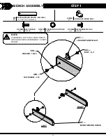 Предварительный просмотр 52 страницы Backyard Discovery MONTPELIER Owner'S Manual & Assembly Instructions