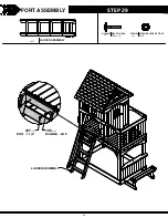 Предварительный просмотр 84 страницы Backyard Discovery MONTPELIER Owner'S Manual & Assembly Instructions