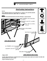 Preview for 102 page of Backyard Discovery Mount Triumph Owner'S Manual & Assembly Instructions