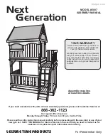 Preview for 2 page of Backyard Discovery Next Generation 5007 Assembly Manual