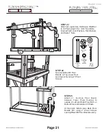 Preview for 24 page of Backyard Discovery Next Generation 5007 Assembly Manual