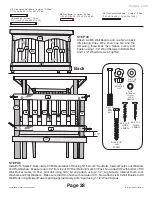 Preview for 31 page of Backyard Discovery Next Generation 5007 Assembly Manual