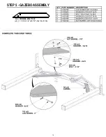 Предварительный просмотр 19 страницы Backyard Discovery NORWOOD 2306059 Assembly Manual