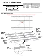 Предварительный просмотр 24 страницы Backyard Discovery NORWOOD 2306059 Assembly Manual