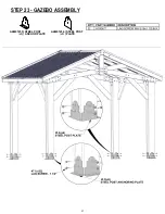 Предварительный просмотр 37 страницы Backyard Discovery NORWOOD 2306059 Assembly Manual