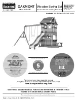 Preview for 1 page of Backyard Discovery OAKMONT 65114D Owner'S Manual & Assembly Instructions