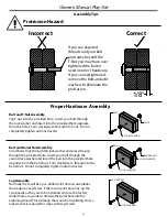 Preview for 10 page of Backyard Discovery OAKMONT 65114D Owner'S Manual & Assembly Instructions