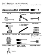 Preview for 11 page of Backyard Discovery Oxford 6111 Owner'S Manual