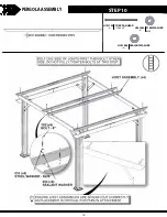 Предварительный просмотр 19 страницы Backyard Discovery PERGOLA 2105089B Manual