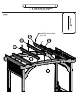 Предварительный просмотр 19 страницы Backyard Discovery PERGOLA SWING Owner'S Manual