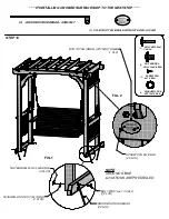 Предварительный просмотр 28 страницы Backyard Discovery PERGOLA SWING Owner'S Manual