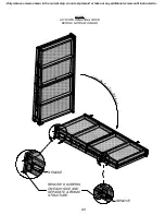 Предварительный просмотр 21 страницы Backyard Discovery READY SHED Manual