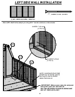 Предварительный просмотр 42 страницы Backyard Discovery READY SHED Manual