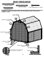 Предварительный просмотр 51 страницы Backyard Discovery READY SHED Manual