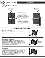 Предварительный просмотр 10 страницы Backyard Discovery RIVERTON 2200098 Owner'S Manual & Assembly Instructions
