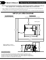 Preview for 12 page of Backyard Discovery RIVERTON 2200098 Owner'S Manual & Assembly Instructions