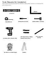 Preview for 3 page of Backyard Discovery SAHARA 1804517 Owner'S Manual