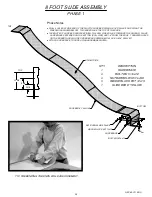 Предварительный просмотр 22 страницы Backyard Discovery Saratoga 30011 Owner'S Manual & Assembly Instructions