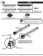 Предварительный просмотр 15 страницы Backyard Discovery SAXONY GRILL GAZEBO Owner'S Manual & Assembly Instructions