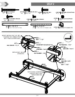 Предварительный просмотр 17 страницы Backyard Discovery SAXONY GRILL GAZEBO Owner'S Manual & Assembly Instructions