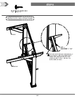 Предварительный просмотр 22 страницы Backyard Discovery SAXONY GRILL GAZEBO Owner'S Manual & Assembly Instructions