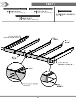 Предварительный просмотр 25 страницы Backyard Discovery SAXONY GRILL GAZEBO Owner'S Manual & Assembly Instructions