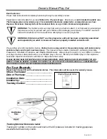 Preview for 3 page of Backyard Discovery Shenandoah 65413 Owner'S Manual & Assembly Instructions