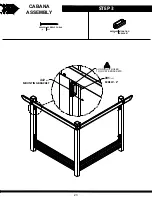 Preview for 23 page of Backyard Discovery SIENA 2002548 Owner'S Manual & Assembly Instructions