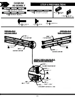 Preview for 24 page of Backyard Discovery SIENA 2002548 Owner'S Manual & Assembly Instructions