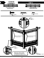 Preview for 25 page of Backyard Discovery SIENA 2002548 Owner'S Manual & Assembly Instructions