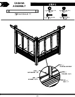 Preview for 26 page of Backyard Discovery SIENA 2002548 Owner'S Manual & Assembly Instructions