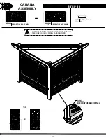 Предварительный просмотр 32 страницы Backyard Discovery SIENA 2002548 Owner'S Manual & Assembly Instructions