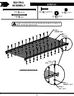 Предварительный просмотр 43 страницы Backyard Discovery SIENA 2002548 Owner'S Manual & Assembly Instructions