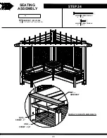 Предварительный просмотр 46 страницы Backyard Discovery SIENA 2002548 Owner'S Manual & Assembly Instructions