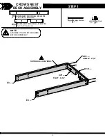 Preview for 52 page of Backyard Discovery SKYFORT 2106031 Owner'S Manual & Assembly Instructions