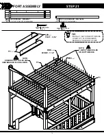 Предварительный просмотр 76 страницы Backyard Discovery SKYFORT 2106031 Owner'S Manual & Assembly Instructions