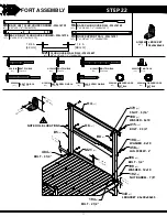 Предварительный просмотр 77 страницы Backyard Discovery SKYFORT 2106031 Owner'S Manual & Assembly Instructions