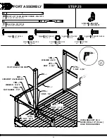 Предварительный просмотр 80 страницы Backyard Discovery SKYFORT 2106031 Owner'S Manual & Assembly Instructions