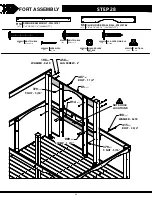 Предварительный просмотр 83 страницы Backyard Discovery SKYFORT 2106031 Owner'S Manual & Assembly Instructions