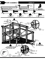 Предварительный просмотр 86 страницы Backyard Discovery SKYFORT 2106031 Owner'S Manual & Assembly Instructions