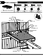 Предварительный просмотр 109 страницы Backyard Discovery SKYFORT 2106031 Owner'S Manual & Assembly Instructions