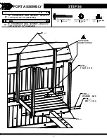 Предварительный просмотр 111 страницы Backyard Discovery SKYFORT 2106031 Owner'S Manual & Assembly Instructions