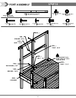 Предварительный просмотр 61 страницы Backyard Discovery SKYFORT III with TUBE SLIDE Owner'S Manual & Assembly Instructions